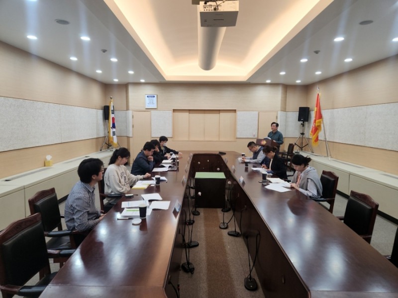 섬유패션클러스터동 입주기업 애로사항 청취, 지원사업 안내 등.jpg