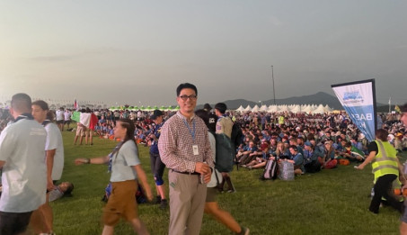 2023 새만금 제25회 세계스카우트잼버리 개영식 참가.jpg